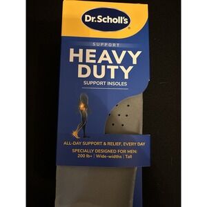Dr Scholls Heavy Duty Support Pain Relief Mens Orthotics Inserts Wide Width 8-14